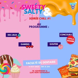 Soirée Chill #1 - Sweety&Salty