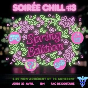 Soirée chill #3 - Spring édition - 23/04/26